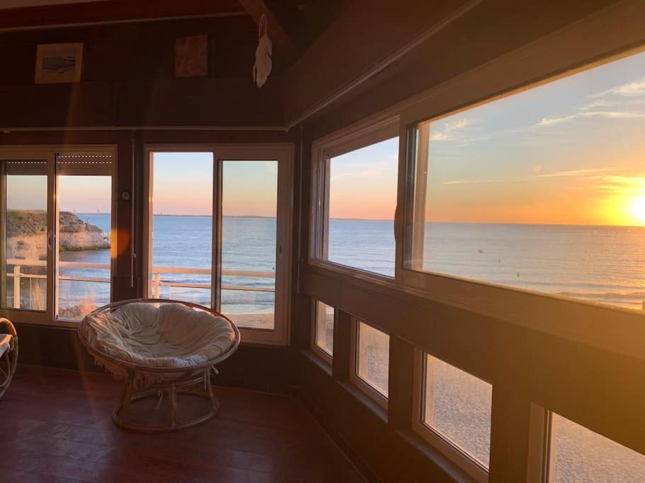 Beach Apartment - Ocean Sunset Full View Meschers-sur-Gironde Exteriör bild