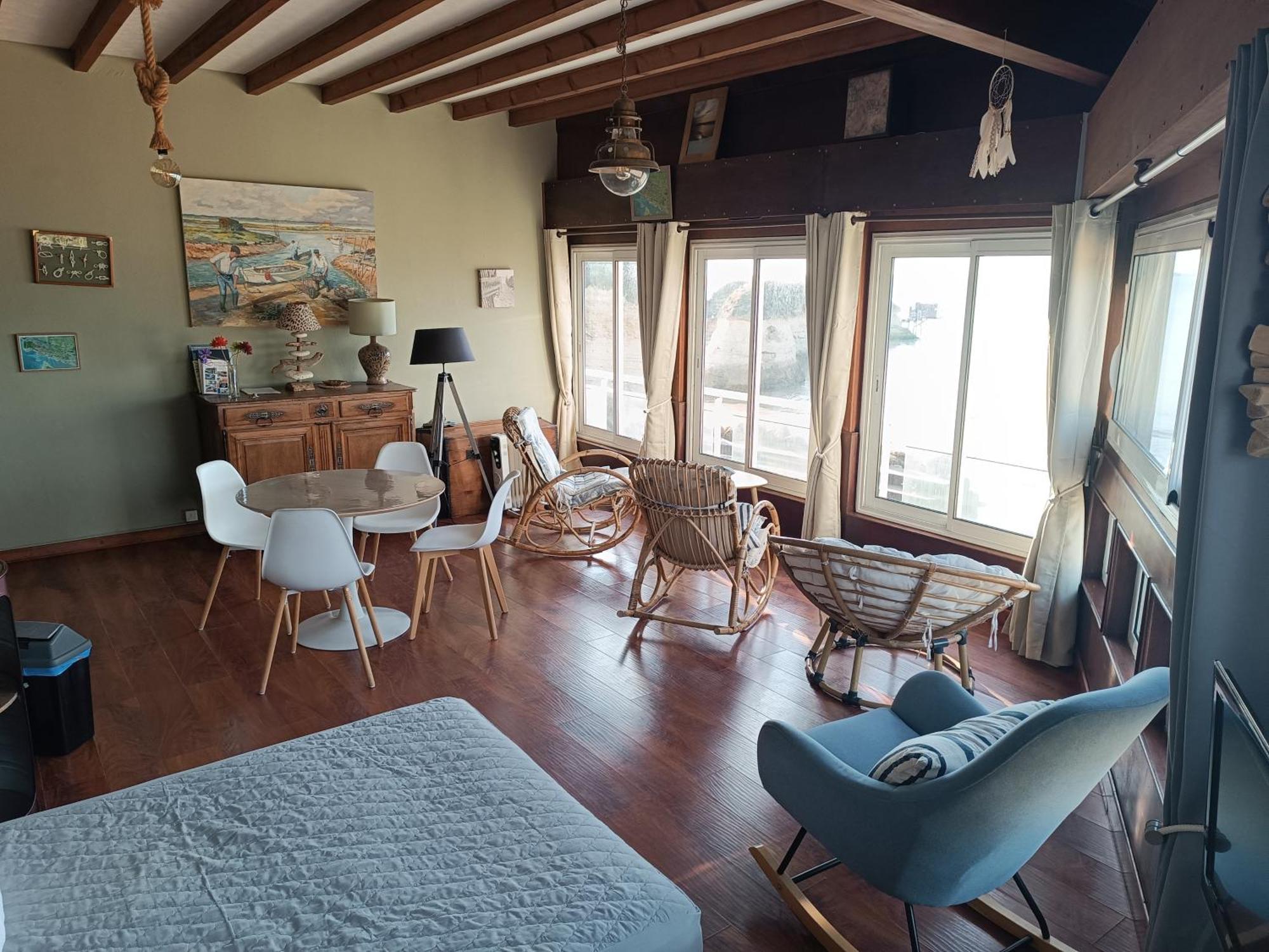 Beach Apartment - Ocean Sunset Full View Meschers-sur-Gironde Exteriör bild